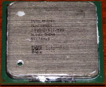 Intel Pentium 4 2.8 GHz CPU (Northwood) sSpec: SL6WJ, Socket 478, China 2003